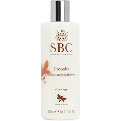 SBC Skincare Propolis Nourishing Conditioner 300ml Propolis Conditioner For Itchy Scalp Silicone And SLS Free Moisturising Conditioner For Irritated Or Dry Scalp SBC Skincare Propolis Nourishing Conditioner 300ml Propolis Conditioner For Itchy Scalp Silicone And SLS Free Moisturising Conditioner For Irritated Or Dry Scalp