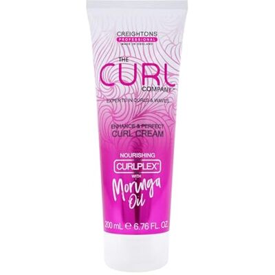 The Curl Company Enhance & Perfect Curl Cream (200ml) Professionally Formulated with Nourishing Curplex with Moringa Oil. Experts in Curls & Waves The Curl Company Enhance & Perfect Curl Cream (200ml) Professionally Formulated with Nourishing Curplex with Moringa Oil. Experts in Curls & Waves
