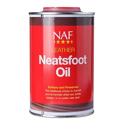 NAF Leather Neatsfoot Oil 500ml Saddlery & Tack Conditioner NAF Leather Neatsfoot Oil 500ml Saddlery & Tack Conditioner