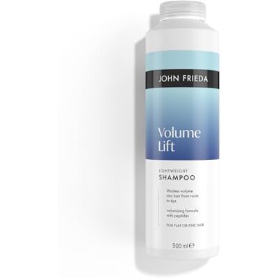 John Frieda Volume Lift Lightweight Shampoo 500ml. Fine Hair Care for Body, Bounce and Soft Feel John Frieda Volume Lift Lightweight Shampoo 500ml. Fine Hair Care for Body, Bounce and Soft Feel