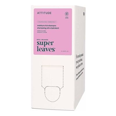 ATTITUDE Moisture Rich Hair Shampoo, EWG Verified, For Dry and Damaged Hair, Naturally Derived Ingredients, Vegan and Plant Based, Quinoa & Jojoba, Bulk Refill, 2 Liters ATTITUDE Moisture Rich Hair Shampoo, EWG Verified, For Dry and Damaged Hair, Naturally Derived Ingredients, Vegan and Plant Based, Quinoa & Jojoba, Bulk Refill, 2 Liters