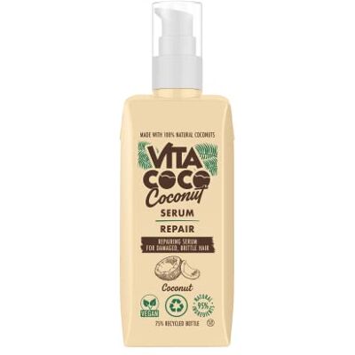 Vita Coco Coconut Repair Serum for Damaged Hair 150ml, 95 Percent+ Natural Repairing Hair Treatment, protects and repairs, for all hair types Vita Coco Coconut Repair Serum for Damaged Hair 150ml, 95 Percent+ Natural Repairing Hair Treatment, protects and repairs, for all hair types