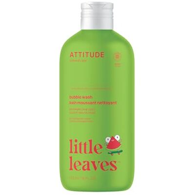 ATTITUDE Bubble Wash for Kids, EWG Verified Bubble Bath, Hair Shampoo and Body Soap, Dermatologically Tested, Plant- and Mineral-Based, Vegan, Watermelon & Coco, 16 Fl Oz ATTITUDE Bubble Wash for Kids, EWG Verified Bubble Bath, Hair Shampoo and Body Soap, Dermatologically Tested, Plant- and Mineral-Based, Vegan, Watermelon & Coco, 16 Fl Oz