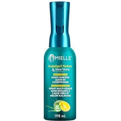 Mielle Kalahari Melon & Aloe Deep Hydration Leave-In Conditioner, Lightweight Moisturiser for Curly Hair, 198 ml Mielle Kalahari Melon & Aloe Deep Hydration Leave-In Conditioner, Lightweight Moisturiser for Curly Hair, 198 ml