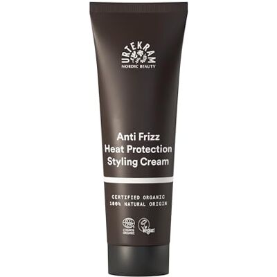 Urtekram Heat Protection Styling Cream 75 ml, Anti Frizz, Natural Hair Styling Cream, Heat Protection up to 230°C, Anti-Frizz Control, 24h Curl Definition, Vegan, Cosmos Organic Certified Urtekram Heat Protection Styling Cream 75 ml, Anti Frizz, Natural Hair Styling Cream, Heat Protection up to 230°C, Anti-Frizz Control, 24h Curl Definition, Vegan, Cosmos Organic Certified