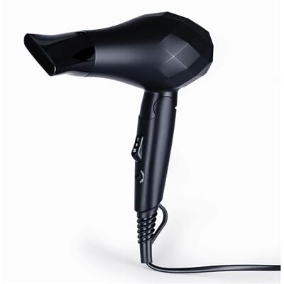 Status IONOS Travel Hairdryer with Styling Technology 1000W, 2 Speeds, Dual Voltage, Folding & Lightweight, IONTHD1PB10 Status IONOS Travel Hairdryer with Styling Technology 1000W, 2 Speeds, Dual Voltage, Folding & Lightweight, IONTHD1PB10