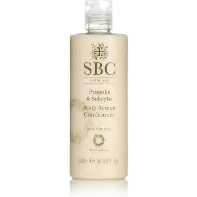 SBC Skincare Propolis & Salicylic Scalp Rescue Conditioner – Hydrating, Strengthening Treatment – Propolis, Shea Butter & Pro-Vitamin B5 To Soothe Irritation, Prevent Breakage, Revitalise Hair, 300 mL SBC Skincare Propolis & Salicylic Scalp Rescue Conditioner – Hydrating, Strengthening Treatment – Propolis, Shea Butter & Pro-Vitamin B5 To Soothe Irritation, Prevent Breakage, Revitalise Hair, 300 mL