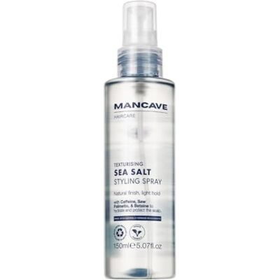 ManCave Texturising Sea Salt Spray 150ml for Men, Hair Texturising Spray ManCave Texturising Sea Salt Spray 150ml for Men, Hair Texturising Spray