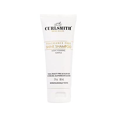 CURLSMITH Shine Shampoo, Gentle, Sensitive, Fragrance Free Cleanser for All Curl and Hair Types, Vegan (59ml) CURLSMITH Shine Shampoo, Gentle, Sensitive, Fragrance Free Cleanser for All Curl and Hair Types, Vegan (59ml)