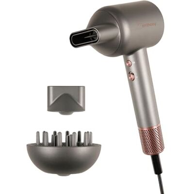 Paul Anthony 'MACH 4' 1600W Whisper Quiet Brushless Motor, Intelligent Heat Control, 2 Heat Settings, Cool Shot, 3 Speeds, 2 Magnectic Attachments, Ideal for Men and Women H1702. Paul Anthony 'MACH 4' 1600W Whisper Quiet Brushless Motor, Intelligent Heat Control, 2 Heat Settings, Cool Shot, 3 Speeds, 2 Magnectic Attachments, Ideal for Men and Women H1702.