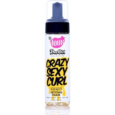 The Doux Crazy Sexy Curl Honey Setting Foam for All Hair Types, Detangles, Defines & Conditions, 207 ml (Pack of 1) The Doux Crazy Sexy Curl Honey Setting Foam for All Hair Types, Detangles, Defines & Conditions, 207 ml (Pack of 1)