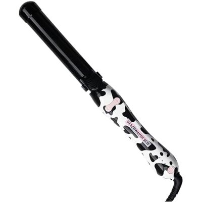Beachwaver Co. B1.25 Rotating Curling Iron Wavy West Black Automatic 1 1/4-Inch Ceramic Curling Iron Larger Barrel Size for Medium-to-Long Hair! Auto-Shut Off, Travel-Friendly, Dual Voltage Beachwaver Co. B1.25 Rotating Curling Iron Wavy West Black Automatic 1 1/4-Inch Ceramic Curling Iron Larger Barrel Size for Medium-to-Long Hair! Auto-Shut Off, Travel-Friendly, Dual Voltage