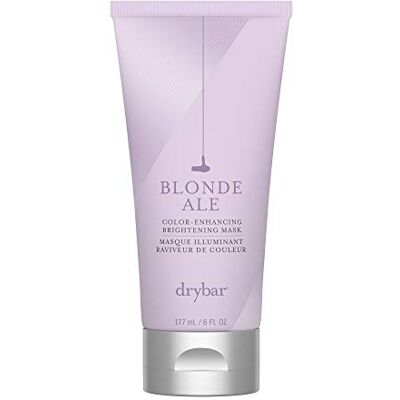 Drybar Blonde Ale Brightening Mask 117ml Deep Purple Pigments Neutralize Brassiness Nourishes & Softens Boosts Shine & Blonde Tones Ideal for Blonde, Gray & Highlighted Hair Drybar Blonde Ale Brightening Mask 117ml Deep Purple Pigments Neutralize Brassiness Nourishes & Softens Boosts Shine & Blonde Tones Ideal for Blonde, Gray & Highlighted Hair