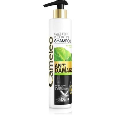 Cameleo Keratin Shampoo – for Damaged, Dry, Brittle Hair Excellent Repair Treatment & Care with Biomimetic Keratin & Argan Oil Thermo Protect Salt & Paraben Free 250ml Cameleo Keratin Shampoo – for Damaged, Dry, Brittle Hair Excellent Repair Treatment & Care with Biomimetic Keratin & Argan Oil Thermo Protect Salt & Paraben Free 250ml