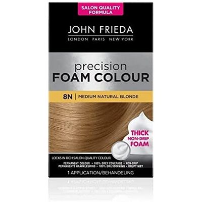 John Frieda Medium Natural Blonde Foam Hair Dye - Hair Dye John Frieda Medium Natural Blonde Foam Hair Dye - Hair Dye