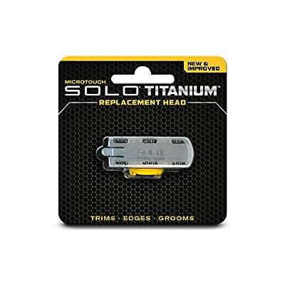 Microtouch Micro Touch Titanium Solo Replacement Blade Only Microtouch Micro Touch Titanium Solo Replacement Blade Only