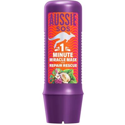 Aussie - 3 Minute Miracle SOS Kiss Of Life - Vegan - Hair Mask Aussie - 3 Minute Miracle SOS Kiss Of Life - Vegan - Hair Mask