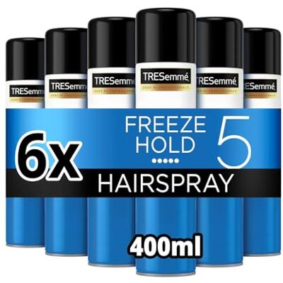 TRESemmé - Freeze Hold - 400 ml - Pack of 6 - Hair spray TRESemmé - Freeze Hold - 400 ml - Pack of 6 - Hair spray