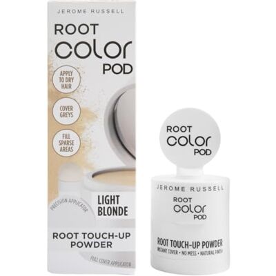 Jerome Russell Root Color Pod LIGHT BLONDE Root Touch Up Powder Instant Grey Coverage for Roots & Hairline Thinning Hair Filler Smudge Proof Vegan With Precision & Full Cover Applicators Jerome Russell Root Color Pod LIGHT BLONDE Root Touch Up Powder Instant Grey Coverage for Roots & Hairline Thinning Hair Filler Smudge Proof Vegan With Precision & Full Cover Applicators