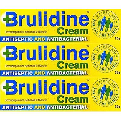 Brulidine Cream 25g, 3 Packs Brulidine Cream 25g, 3 Packs