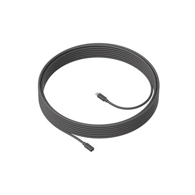Logitech Cavo di prolunga per microfono MeetUp Cavo da 10 metri con clip di fissaggio per microfono di espansione per MeetUp Logitech Cavo di prolunga per microfono MeetUp Cavo da 10 metri con clip di fissaggio per microfono di espansione per MeetUp