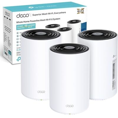 TP-Link Deco PX50 (3-Pack) AX3000 Whole Home Powerline Mesh WiFi 6 System TP-Link Deco PX50 (3-Pack) AX3000 Whole Home Powerline Mesh WiFi 6 System