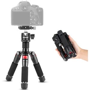 NEEWER Portable Desktop Mini Tripod Aluminum Alloy 20 inches/50 Centimeters with 360 Degree Ball Head, 1/4 inch Quick Shoe Plate for DSLR Camera Video Camcorder, Load up to 11 pounds/5 kilograms NEEWER Portable Desktop Mini Tripod Aluminum Alloy 20 inches/50 Centimeters with 360 Degree Ball Head, 1/4 inch Quick Shoe Plate for DSLR Camera Video Camcorder, Load up to 11 pounds/5 kilograms