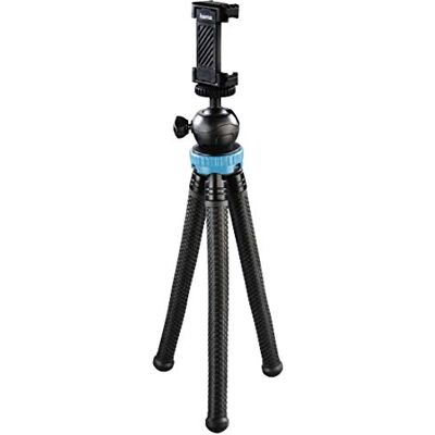 Hama 4607 "FlexPro" Tripod for Smartphone, GoPro and Photo Cameras, 27 cm Blue Hama 4607 "FlexPro" Tripod for Smartphone, GoPro and Photo Cameras, 27 cm Blue