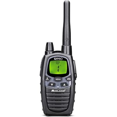 Midland G7 PRO Walkie Talkie, UKCA Certified Walkie Talkies for Airsoft & Outdoor, UK Plug, 2 Way Radio 85 Channels 16 PMR446/69 LPD Licence-Free, 10Km Range, 18H Battery, Rechargeable Batteries Midland G7 PRO Walkie Talkie, UKCA Certified Walkie Talkies for Airsoft & Outdoor, UK Plug, 2 Way Radio 85 Channels 16 PMR446/69 LPD Licence-Free, 10Km Range, 18H Battery, Rechargeable Batteries