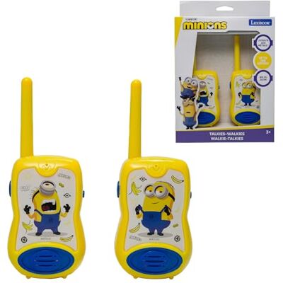 LEXIBOOK Despicable Me Walkie-talkies, communication game for children, 2 channels, Belt clip for transport, Battery, TW12DESLXB LEXIBOOK Despicable Me Walkie-talkies, communication game for children, 2 channels, Belt clip for transport, Battery, TW12DESLXB
