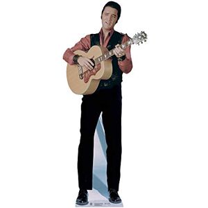 STAR CUTOUTS SC242 Elvis Presley Singing Lifesize Cardboard Cutout – Classic Rock ’n’ Roll Display for Elvis Merchandise & Fan Décor STAR CUTOUTS SC242 Elvis Presley Singing Lifesize Cardboard Cutout – Classic Rock ’n’ Roll Display for Elvis Merchandise & Fan Décor