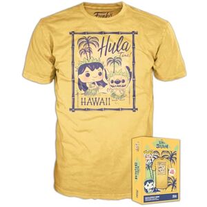 Funko Boxed Tee: Lilo & Stitch Hula Medium T-Shirt Clothes Gift Idea Short Sleeve Top for Adults Unisex Men and Women Official Merchandise Movies Fans Funko Boxed Tee: Lilo & Stitch Hula Medium T-Shirt Clothes Gift Idea Short Sleeve Top for Adults Unisex Men and Women Official Merchandise Movies Fans