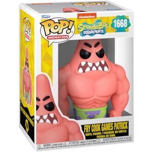 Funko Pop! TV: SBS 25th Patrick Star With Muscles Spongebob Collectable Vinyl Figure Gift Idea Official Merchandise Toys for Kids & Adults TV Fans Model Figure for Collectors Funko Pop! TV: SBS 25th Patrick Star With Muscles Spongebob Collectable Vinyl Figure Gift Idea Official Merchandise Toys for Kids & Adults TV Fans Model Figure for Collectors