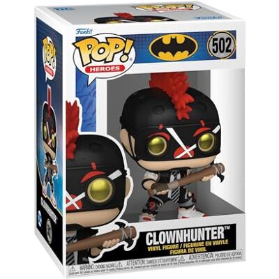 Funko POP! Heroes: Batman WZ Clownhunter DC Comics Collectable Vinyl Figure Gift Idea Official Merchandise Toys for Kids & Adults Comic Books Fans Model Figure for Collectors Funko POP! Heroes: Batman WZ Clownhunter DC Comics Collectable Vinyl Figure Gift Idea Official Merchandise Toys for Kids & Adults Comic Books Fans Model Figure for Collectors