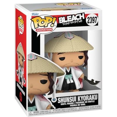 Funko Pop! Animation: Bleach Thousand Year Blood War Shunsui Kyōraku- Collectable Vinyl Figure Gift Idea Official Merchandise Toys for Kids & Adults Anime Fans Funko Pop! Animation: Bleach Thousand Year Blood War Shunsui Kyōraku- Collectable Vinyl Figure Gift Idea Official Merchandise Toys for Kids & Adults Anime Fans