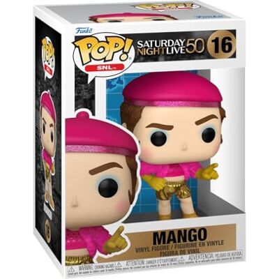 Funko Pop! SNL: SNL 50th Mango Saturday Night Live Vinyl Collectible Figure Gift Idea Official Merchandise Toy for Children and Adults TV Fans Model Figure for Collectors Funko Pop! SNL: SNL 50th Mango Saturday Night Live Vinyl Collectible Figure Gift Idea Official Merchandise Toy for Children and Adults TV Fans Model Figure for Collectors