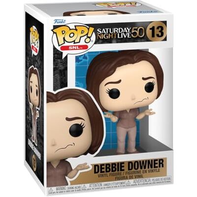 Funko Pop! SNL: SNL 50th Debbie Downer Saturday Night Live Vinyl Collectible Figure Gift Idea Official Merchandise Toy for Children and Adults TV Fans Model Figure for Collectors Funko Pop! SNL: SNL 50th Debbie Downer Saturday Night Live Vinyl Collectible Figure Gift Idea Official Merchandise Toy for Children and Adults TV Fans Model Figure for Collectors