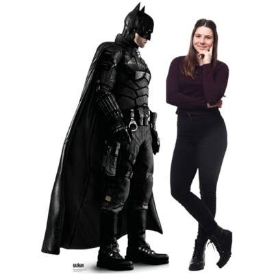 Iconicgreats The Batman 2022 Robert Pattinson Lifesize Cardboard Cutout - Cardboard Cutout Iconicgreats The Batman 2022 Robert Pattinson Lifesize Cardboard Cutout - Cardboard Cutout