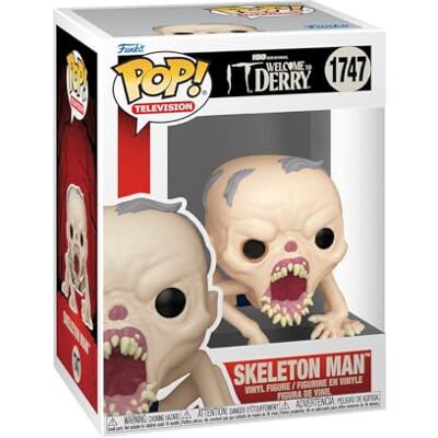 Funko POP! TV: Welcome to Derry – Skeleton Man Collectable Vinyl Figure Gift Idea Official Merchandise Toys For Kids & Adults TV Fans Model Figure for Collectors and Display Funko POP! TV: Welcome to Derry – Skeleton Man Collectable Vinyl Figure Gift Idea Official Merchandise Toys For Kids & Adults TV Fans Model Figure for Collectors and Display