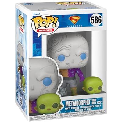 Funko Pop! & Buddy: Superman 2025 S2– Metamorpho with Baby Joey Collectable Vinyl Figure Gift Idea Official Merchandise Toys for Kids & Adults Movies Fans Model Figure for Collectors Funko Pop! & Buddy: Superman 2025 S2– Metamorpho with Baby Joey Collectable Vinyl Figure Gift Idea Official Merchandise Toys for Kids & Adults Movies Fans Model Figure for Collectors