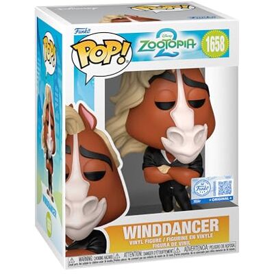 Funko POP! Disney: Zootopia 2 Winddancer Collectable Vinyl Figure Gift Idea Official Merchandise Toys For Kids & Adults Model Figure for Collectors and Display Funko POP! Disney: Zootopia 2 Winddancer Collectable Vinyl Figure Gift Idea Official Merchandise Toys For Kids & Adults Model Figure for Collectors and Display