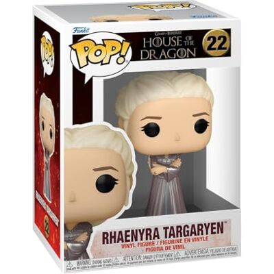 Funko POP! TV: House of the Dragon Rhaenyra Targaryen Official Fantasy Merch Collectable Vinyl Figurine for Shelf Display Birthday Gift Idea for Fans and Collectors Funko POP! TV: House of the Dragon Rhaenyra Targaryen Official Fantasy Merch Collectable Vinyl Figurine for Shelf Display Birthday Gift Idea for Fans and Collectors