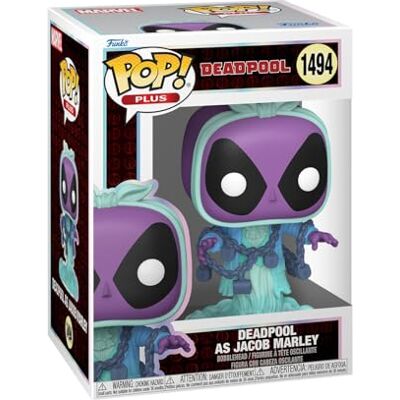 Funko Pop! Plus: Deadpool Ghosr Christmas Past Literary Classics – Deadpool Ghosr Christmas Past Ghost Of Christmas Past Collectable Vinyl Figure Gift Idea Official Merchandise Funko Pop! Plus: Deadpool Ghosr Christmas Past Literary Classics – Deadpool Ghosr Christmas Past Ghost Of Christmas Past Collectable Vinyl Figure Gift Idea Official Merchandise