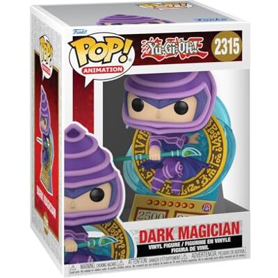 Funko POP! Premium: Yu-Gi-Oh! Dark Magician Card Collectable Vinyl Figure Gift Idea Official Merchandise Toys For Kids & Adults Model Figure for Collectors and Display Funko POP! Premium: Yu-Gi-Oh! Dark Magician Card Collectable Vinyl Figure Gift Idea Official Merchandise Toys For Kids & Adults Model Figure for Collectors and Display