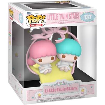 Funko Pop! Deluxe: Hello Kitty Little Twin Stars Collectable Vinyl Figure Gift Idea Official Merchandise Toys for Kids & Adults Anime Fans Model Figure for Collectors and Display Funko Pop! Deluxe: Hello Kitty Little Twin Stars Collectable Vinyl Figure Gift Idea Official Merchandise Toys for Kids & Adults Anime Fans Model Figure for Collectors and Display