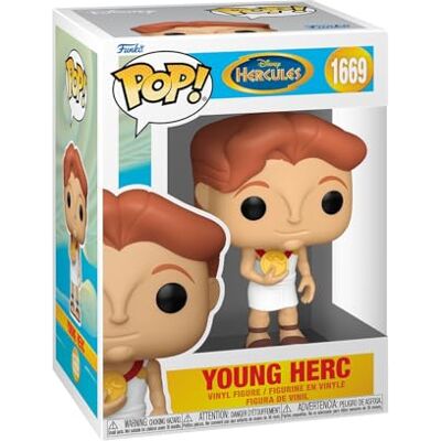 Funko Pop! Disney: Hercules – Young Hercules Collectable Vinyl Figure Gift Idea Official Merchandise Toys for Kids & Adults Cartoon Fans Model Figure for Collectors and Display Funko Pop! Disney: Hercules – Young Hercules Collectable Vinyl Figure Gift Idea Official Merchandise Toys for Kids & Adults Cartoon Fans Model Figure for Collectors and Display