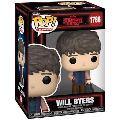 Funko POP! TV: Stranger Things Season 5 Will Byers Collectable Vinyl Figure Gift Idea Official Merchandise Toys for Kids & Adults Fantasy Fans Model Figure for Collectors Funko POP! TV: Stranger Things Season 5 Will Byers Collectable Vinyl Figure Gift Idea Official Merchandise Toys for Kids & Adults Fantasy Fans Model Figure for Collectors