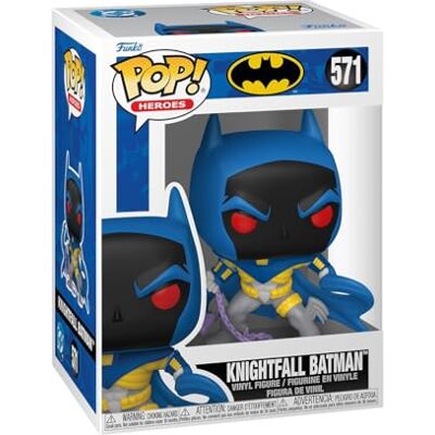 Funko Pop! Heroes: DC Thru Years Knightfall Batman (90's) DC Comics Collectable Vinyl Figure Gift Idea Official Merchandise Toys for Kids & Adults Cartoon Fans Funko Pop! Heroes: DC Thru Years Knightfall Batman (90's) DC Comics Collectable Vinyl Figure Gift Idea Official Merchandise Toys for Kids & Adults Cartoon Fans