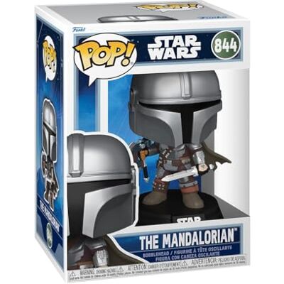 Funko POP! Star Wars: The Mandalorian and Grogu The Mandalorian Collectable Vinyl Figure Gift Idea Official Merchandise Toys For Kids & Adults Model Figure for Collectors and Display Funko POP! Star Wars: The Mandalorian and Grogu The Mandalorian Collectable Vinyl Figure Gift Idea Official Merchandise Toys For Kids & Adults Model Figure for Collectors and Display