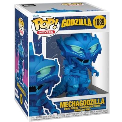 Funko Pop! Movies: Godzilla RF Mechagodzilla Collectable Vinyl Figure Gift Idea Official Merchandise Toys for Kids & Adults Movies Fans Model Figure for Collectors and Display Funko Pop! Movies: Godzilla RF Mechagodzilla Collectable Vinyl Figure Gift Idea Official Merchandise Toys for Kids & Adults Movies Fans Model Figure for Collectors and Display